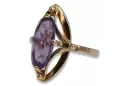 Original Vintage 14K Rose Gold Alexandrite Ring Vintage Jewlery vrc047r
